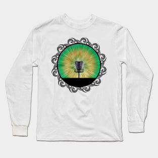 Disc Golfing Basket Long Sleeve T-Shirt